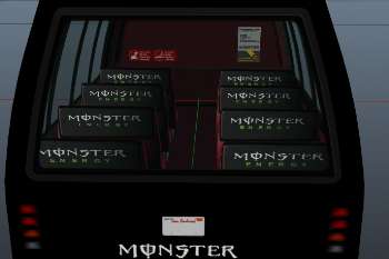 A9712a monster enegry bus 2